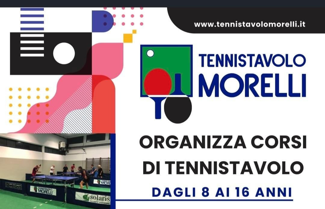 Cosrsi di tennistavolo per ragazzi a Cernusco sul naviglio